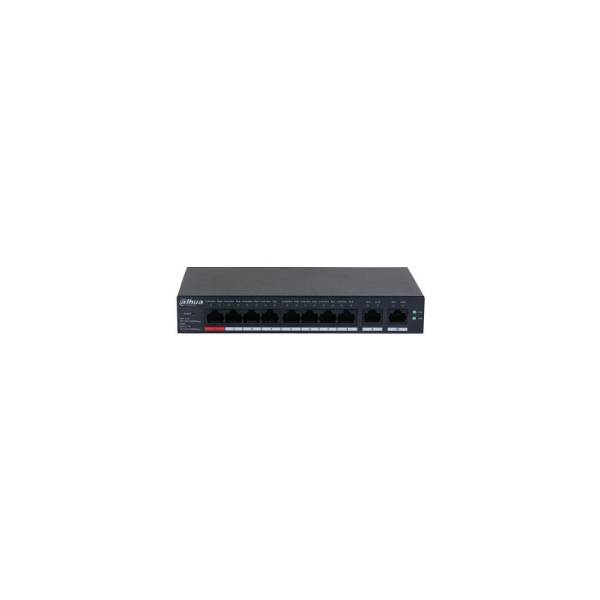 Dahua 10-Port Gigabit Desktop Switch with 8 PoE Ports 110W | DH-CS4010-8GT-110-V2 | Dahua Bahrain