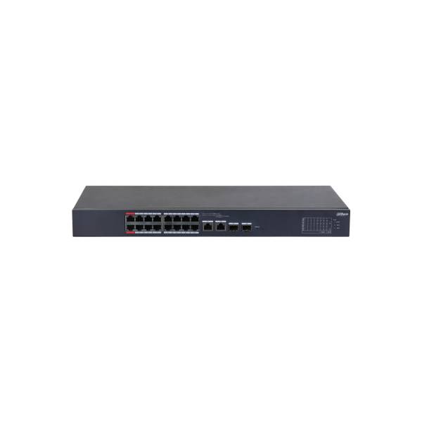Dahua 18-Port Gigabit Desktop Switch with 16 PoE Ports | DH-CS4218-16ET-240-V2 | Dahua Bahrain