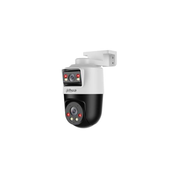 Dahua 2+2MP Smart Dual Light WizSense X-Spans PT Network Camera Fixed & PT Lens Warm Light 30m IR 30m 4mm Built-in Mic Speaker | DH-SDT2A200-2F-NB-A-PV-0400 | Dahua Bahrain