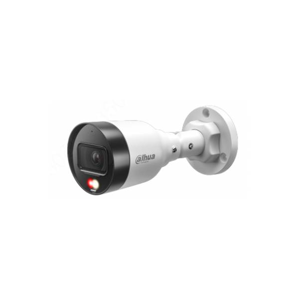 Dahua 2MP Dual Light Bullet Network Camera IP67 2.8mm Metal+Plastic | DH-IPC-HFW1239S1P-A-IL-0280B-S6 | Dahua Bahrain