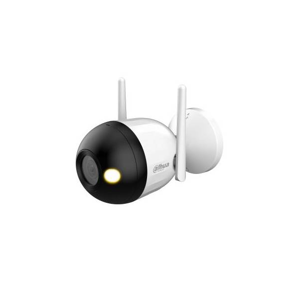 Dahua 2MP Outdoor WiFi Bullet Network Camera Entry Full-Color Fixed-Focal | DH-IPC-F2CP-LED-0280B | Dahua Bahrain