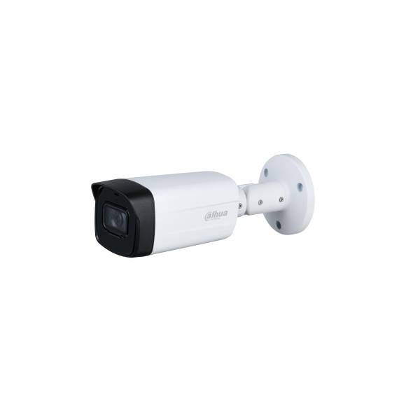 Dahua 5MP HDCVI IR Bullet Camera 40m IR 3.6mm IP67 Metal Front Plastic Body Metal Bracket | DH-HAC-HFW1500THP-I4-0360B-S2 | Dahua Bahrain