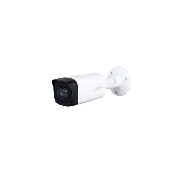 Dahua 5MP HDCVI IR Bullet Camera 80m IR 3.6mm IP67 Metal Front Plastic Body Metal Bracket | DH-HAC-HFW1500THP-I8-0360B-S2 | Dahua Bahrain