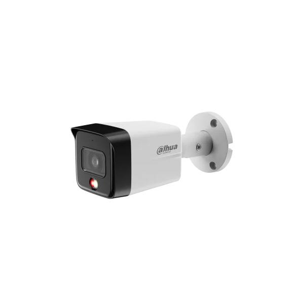 Dahua 6MP Smart Dual Light Bullet Network Camera IP67 IR 30m Warm Light 30m 2.8mm Metal | DH-IPC-HFW1639TCP-A-IL-0280B-S6-QH | Dahua Bahrain