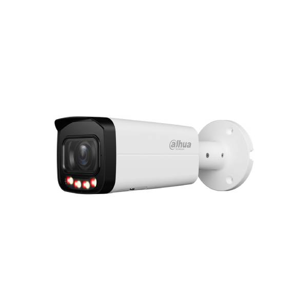 Dahua 6MP Smart Dual Light Varifocal Bullet WizSense Network Camera IP67 IK10 IR 60m Warm Light 60m 2.7-13.5mm Built-in Mic Perimeter Protection SMD Plus Metal | DH-IPC-HFW2649TP-ZAS-IL-27135 | Dahua Bahrain